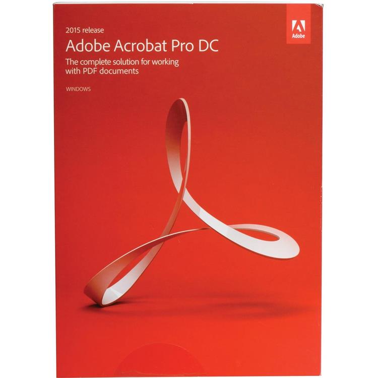 Adobe acrobat standard 2017